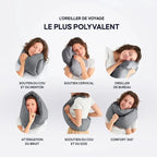 Oreiller de Voyage Ergonomique Soya - Soya Confort